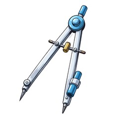 drawing compass and pencil
