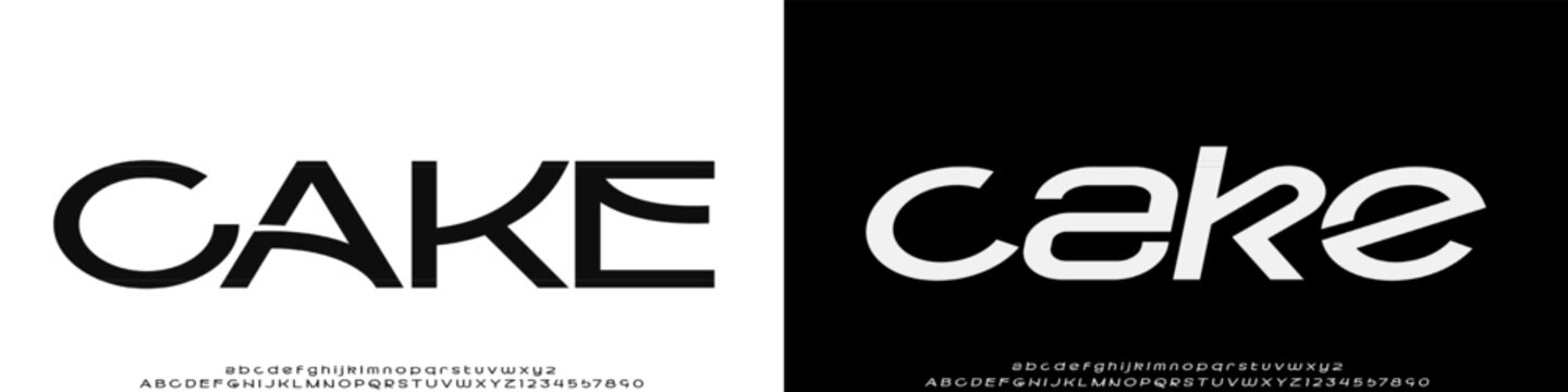 Abstract digital modern alphabet fonts. Typography technology electronic dance music future creative font. vector illustration