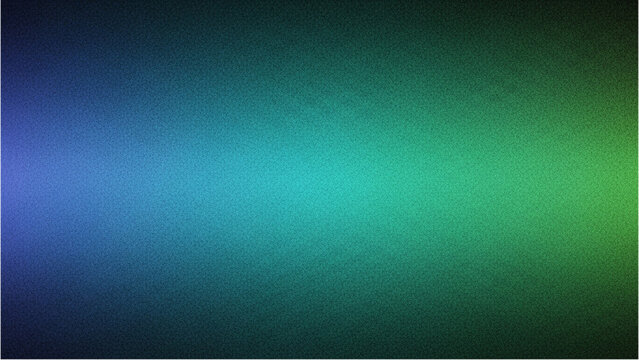 Gradual transition from dark blue to green gradient background viewed from directly above showing smooth gradient effect