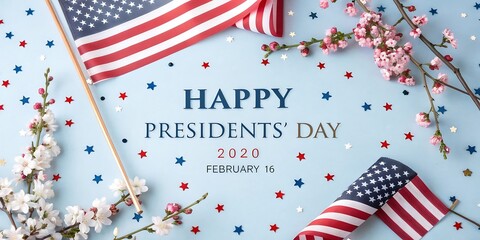 Happy presidents' day 2020 february 16