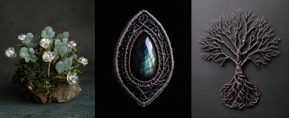 Artisans transform raw elements into life with detailed handcrafted designs.