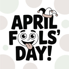 April fool day fun celebration banner
