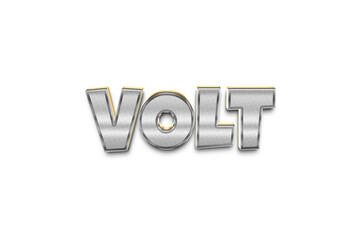 Volt text style effect