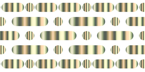 Soft Pastel Striped Geometric Pattern With Rounded Shapes For Decorative Backgrounds