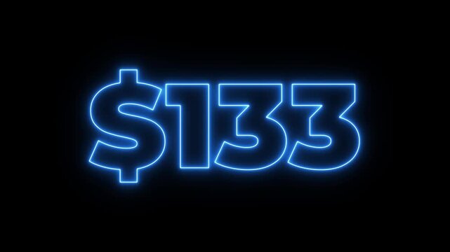 Animated Money Number Counter from 0 to 800 Dollars ,Number, count, dollar counting, business, profit, counter Dollars and digits with blac