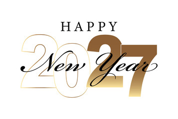 Happy New Year 2027, MEILLEURS VOEUX, bonne année © MH