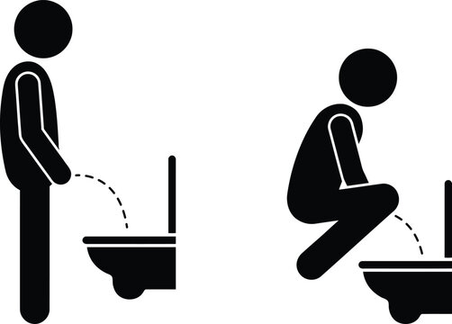 Proper toilet posture for healthy urination and defecation