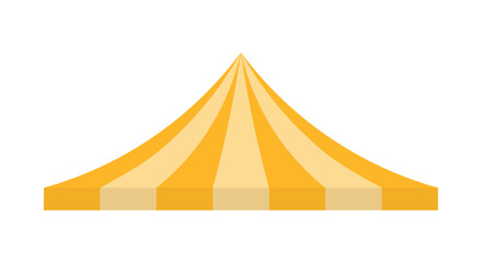 Yellow Market Tent Vector Graphics