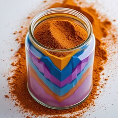 Floating Mockup Simple White Paper Bag Invisible Shape Inside Creating