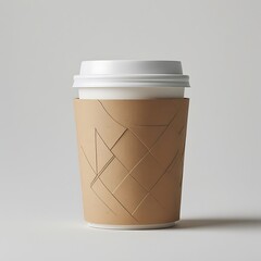 Floating 3D Render Glossy Red Lipstick Tube Bent Into Spiral