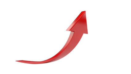 Red arrow pointing upwards