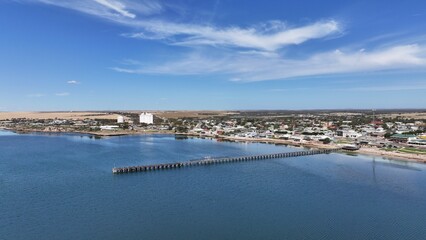 Aerial photo of Streaky Bay back Beach South Australia