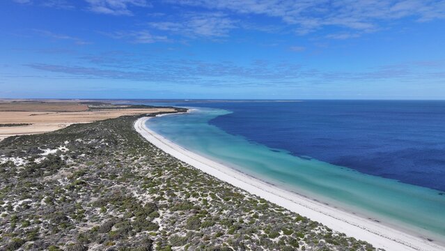 Aerial photo of Port Hughes South Australia