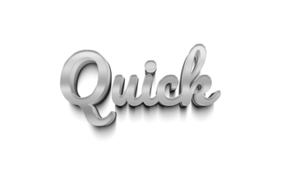 Quick text style effect
