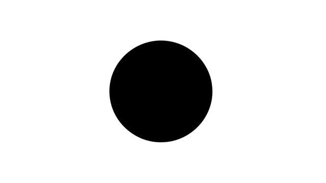 Simple black circle