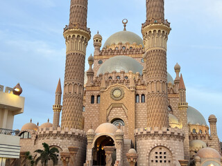 Obraz premium Al Sahaba Mosque in Sharm El Sheikh, Egypt