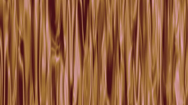Luxury Abstract Flowing Copper Curtain Background Seamless Loop
