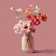 Elegant floral arrangement studio setting photography soft background close-up beauty in nature