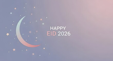 Eid 2026 Modern Greeting Backgrounds