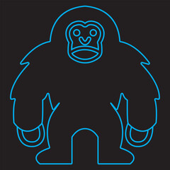 
Mythical snake line logo illustration. Minimal line art snake logo with mythical feel, isolated on black background, suitable for branding, tattoo concepts, and fantasy symbolism.EPS10/AI. 