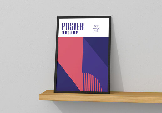 Minimalist Poster Mockup Template