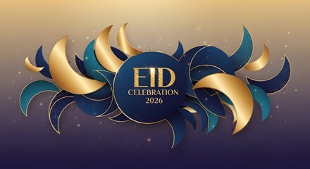 Eid 2026 Modern Greeting Backgrounds