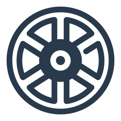 Obraz premium Wheel Rim alloy wheel rim automotive icon
