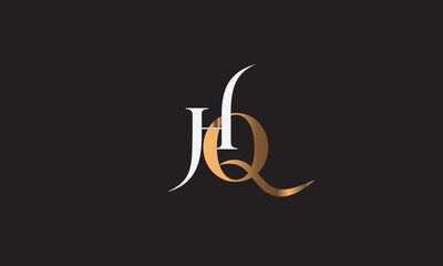 HQ, QH , Q , H , Abstract Letters Logo Monogram