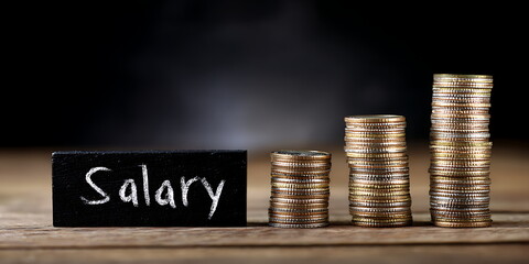 a salary growth concept