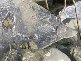 Drift ice on the Elbe in January © Klaus Schulz