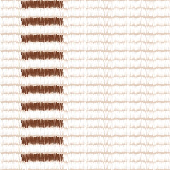 Monochrome abstract brush strokes seamless pattern with handcrafted texture. Modern geometric simple design, neutral home decor 