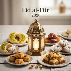 Eid 2026 Modern Greeting Backgrounds