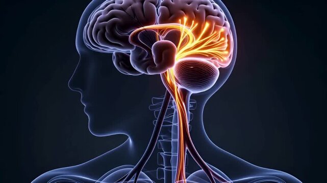 Human nervous system anatomy