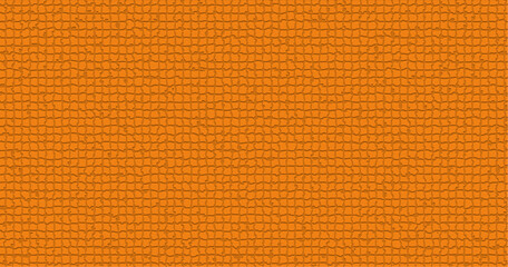 Mosaic style texture orange background, single orange banner background