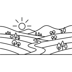 Vector file illustration on white background