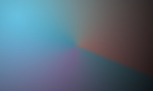 Abstract blue and red conical gradient radial background