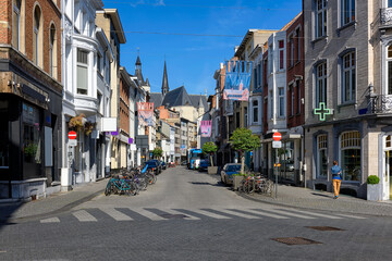 Old Street Mechelen Belgium Mechelen