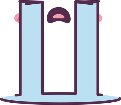 Crying Emoji Cartoon