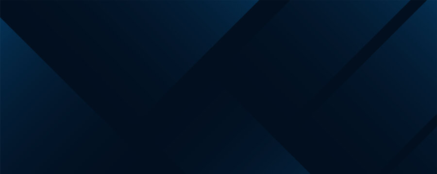 Abstract background gradient dark navy blue banner simple abstract