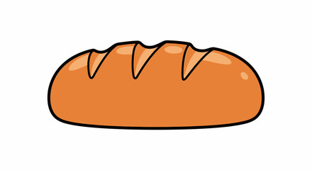 Freshly Baked Loaf Bread.