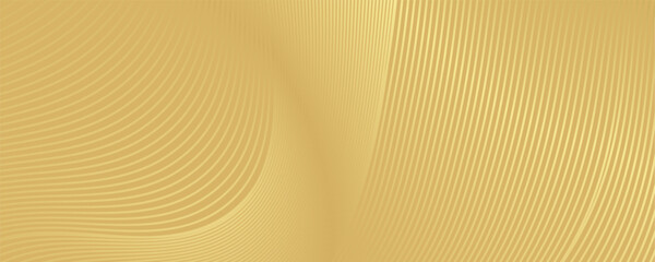 Contemporary technology cover design set. Luxury gold background line pattern (guilloche curves). Premium golden vector tech backdrop for business template, digital certificate