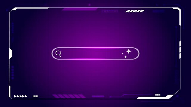 Generative AI bar. Artificial intelligence. User interface element for ui ux design.