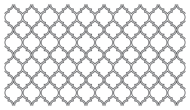 Intricate geometric pattern