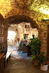 Scenic Views of Mijas, White Andalusian Village in the Mountains Overlooking the Mediterranean Sea, Southern Spain