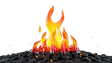 Liquid Fire and Coals