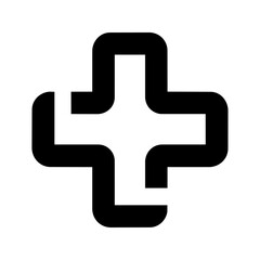 Healthcare data symbol representing secure patient records, digital health systems, and medical information management.