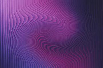 Obraz premium Abstract swirling lines in shades of purple and blue create a hypnotic effect
