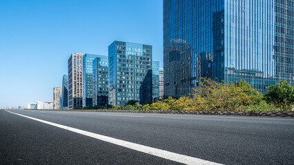 Ningbo, China: city skyline, architecture, landscape, city, metropolis, landmark, background, tourist destination, downtown, modern.