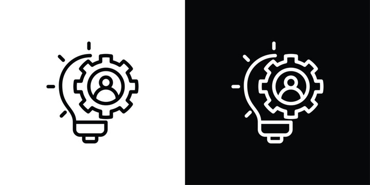 Approach Icon Sheet Black And White