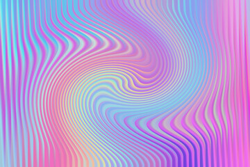 Obraz premium Abstract colorful waves creating a vibrant spiral pattern background